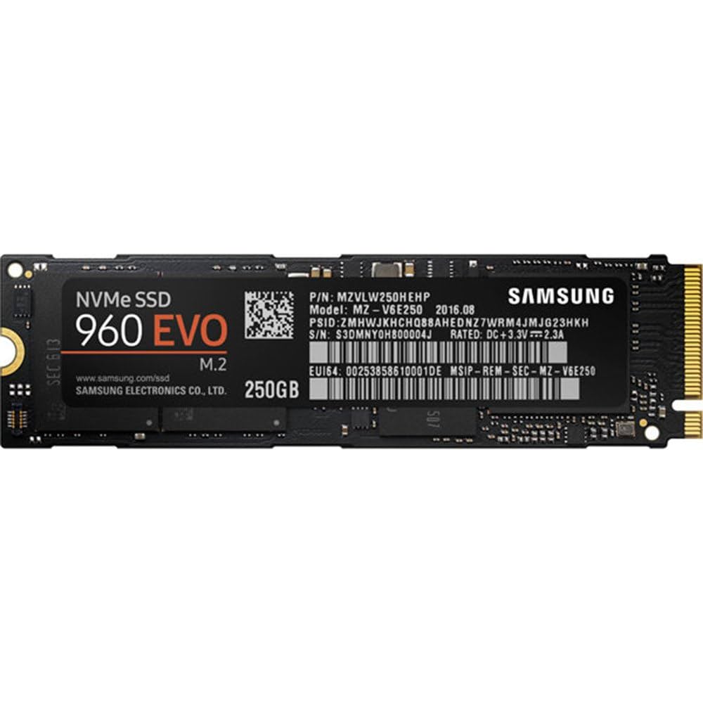 PCパーツ Samsung SSD 250GB 960EVO Amazon.com: Samsung 960 EVO Series - 250GB PCIe NVMe - M.2